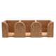 Whitecap THree Mug Rack Teak 50783