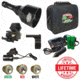 Wicked Hunting Lights W403iC Deluxe Night Hunting Light Kit, Green/Red/White, W2015