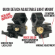 Wicked Hunting Lights W403iC Night Hunting Light Kit, Red, W2013