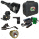 Wicked Hunting Lights W403iC LED Red Night Hunting Light Kit, Black, W2013