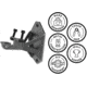 Wicked North Gear The Hang Up European Mounting Bracket, Black, B801-A011