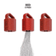Wicked North Gear Turkey Beard Hanger, 3 Pack, Red, B801-A013-R