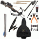 Wicked Ridge Invader G3 Crossbow w/ ACUdraw, 3x Multi-Line Scope, 3 Carbon Arrows and Quiver, Mossy Oak Treestand Camo, WR15005-7532 W/ Vanguard Quest Tripod