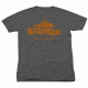 Wicked Ridge Logo Tee - Charcoal, Large HCA-68015-L