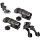 Wilcox G11 Night Vision Goggle Mount, TRYBE Optics PVS-14 GEN 3 White Phosphor Night Vision Monocular, Min 1600 FOM, 64-72 lp/mm, Regular, and TRYBE Optics PVS-14 Dual Bridge Mounting System