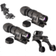 Wilcox G11 Night Vision Goggle Mount, TRYBE Optics PVS-14 GEN 3 White Phosphor Night Vision Monocular, Min 2000 FOM, 64-72 lp/mm, High Power, and TRYBE Optics PVS-14 Dual Bridge Mounting System
