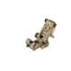 Wilcox G21 Night Vision Goggle Mount, Three Hole Shroud/Lanyard/Cup, Tan, 28300G21-T