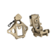 Wilcox G21 Night Vision Goggle Mount, Three Hole Shroud/Lanyard/Cup, Tan, 28300G21-T