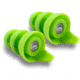 WildEar SafEarz Ready-Fit Everyday Filter Ear Plugs, Green, Small/Medium/Large/Xlarge, SAFEARZ-LITE-1