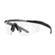 Wiley X Changeable Series Saber Advanced Safety Glasses, Matte Black Frame, Clear Lens, 303