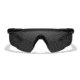 Wiley X Changeable Series Saber Advanced Safety Glasses, Matte Black Frame, Grey Lens, 302