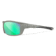 Wiley X WX Grid Sunglasses, Captivate Pol Green Mirror Lenses, CCGRDPGM