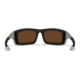 Wiley X WX Grid Sunglasses, Captivate Pol Green Mirror Lenses, CCGRDPGM