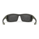 Wiley X WX Grid Sunglasses, Matte Utility Green Frame, Captivate Pol Grey Lens, CCGRD08