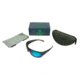 Wiley X WX Omega Sunglasses, Matte Black Frame, Captivate Polarized Green Mirror Lens, ACOME22