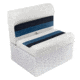 Wise 27in Bench Seat /Navy Blue, WHITE, 27in, 8WD95-1008 SEAT ONLY