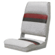 Wise Deluxe High Back Boat Seat /Charcoal/Red, Grey, 8WD434LS-1012