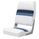 Wise Deluxe High Back Boat Seat /Navy/Blue, White, 8WD434LS-1008