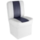 Wise Deluxe Jump Seat w/ 10'' Base, Wise White/Wise Navy, Medium, 8WD1414P-924