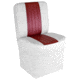Wise Deluxe Jump Seat w/ 10'' Base, Wise White/Wise Red, Medium, 8WD1414P-925