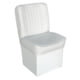 Wise Deluxe Jump Seat w/ 10'' Base, Wise White, Medium, 8WD1414P-710