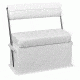 Wise 62 Qt Swingback Cooler Seat, Brite White, Large, 8WD437SS-784