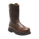 Wolverine Brek DuraShocks Waterproof Wellington Steel-Toe EH Work Boot - Mens, Dark Brown, 8 US, Extra Wide, W10084-8EW