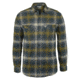 Wolverine Grayson Stretch Long Sleeve Flannel Shirt - Men's, Slate Blue Plaid, Medium W1206400-446-M