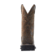 Wolverine Rancher Square-Toe Steel-Toe Wellington Boot - Mens, Dark Brown/Rust, 7 US, Medium, W10702-7M