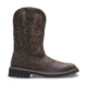 Wolverine Rancher Square-Toe Steel-Toe Wellington Boot - Mens, Dark Brown/Rust, 7 US, Medium, W10702-7M
