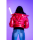 Woodpecker Woody Bomber Jacket - Womens, Raspberry/Red, L, WPW006-RAS-L
