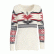 Woolrich Avalanche Split Neck Sweater - Women's, Ivory Multi, S, 13590-IVU-S-R