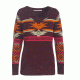Woolrich Avalanche Split Neck Sweater - Women's, Wine Multi, XS, 13590-WNM-XS-R