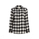 Woolrich Eco Rich Pemberton Boyfriend Tunic Flannel Shirt - Womens, Ivory Check, Extra Large, 2211-IVORYCHECK-XL