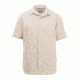 Woolrich Men's Hemp Short-Sleeve Shirt, Ivory Stripe, L 6002-IVS-IVORYSTRIPE-L-DEMO