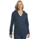 Woolrich Tanglewood Button Front Hoodie - Womens-Deep Indigo-Large
