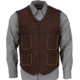 Woolrich Utility 12 Full Zip Vest, Brown, M, 24188-B-M