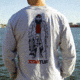 Xtratuf Long Sleeve Marty the Fisherman Tee - Mens, Grey/Red/Blue Ink, Large, XALS-101-GRY-LRG