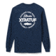 Xtratuf Long Sleeve Rugged &amp; Real Tee - Men's, White/Navy, XL, XALS-2RR-NVY-XLG