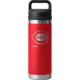 Yeti Rambler 18 oz Water Bottle with Chug Cap -MLB Cincinnati Reds, Rescue Red, 28100006841