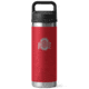 Yeti Rambler 18 oz Water Bottle with Chug Cap - NCAA Ohio State, Rescue Red, 28100006847