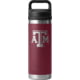 Yeti Rambler 18 oz Water Bottle with Chug Cap - NCAA Texas A&amp;M, Team Maroon, 28100006773