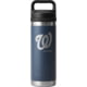 Yeti Rambler 18 oz Water Bottle with Chug Cap - MLB Washington Nationals, Navy, 28100006790