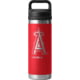 Yeti Rambler 18 oz Water Bottle with Chug Cap - MLB Los Angeles Angels, Rescue Red, 28100006832