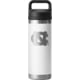 Yeti Rambler 18 oz Water Bottle with Chug Cap - NCAA UNC, White, 28100006882