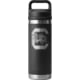 Yeti Rambler 18 oz Water Bottle with Chug Cap - NCAA South Carolina, Black, 28100007636