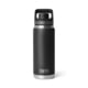 Yeti Rambler 26 oz Water Bottle w/Chug Cap, Black, 21071507031