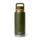 Yeti Rambler 36 oz Water Bottle w/Chug Cap, Olive/King Crab Orange, 21071508520