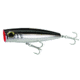 Yo-Zuri Hydro Popper, 4 3/4in, 1 1/2 oz, Black Silver Floating, R1152CSBL