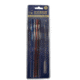 Yukon Outfitters 4 Reusable Straws w/Cleaning Brush Set, Red, MGTSS4-R